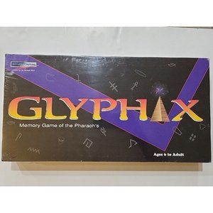 GLYPHAX Memory Game of the Pharaoh's Strunk Games NIB 1996 UNOPENED SEALED